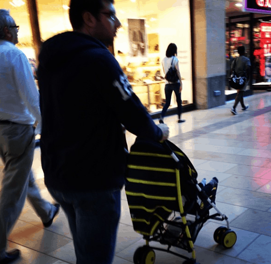 koochi sneaker stroller