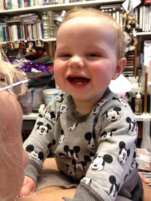 Little Mr at Nannys