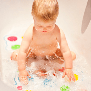 Squirty bath mat