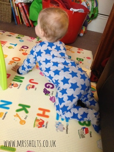 little mr crawling