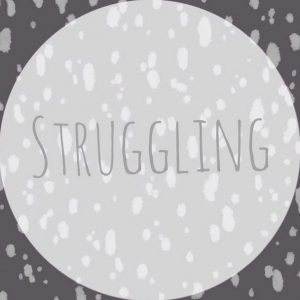 struggling