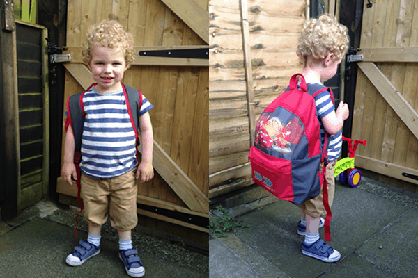 Little Mr toddler bag