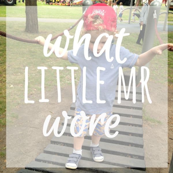 What Little Mr wore | Nutmeg Summer Style