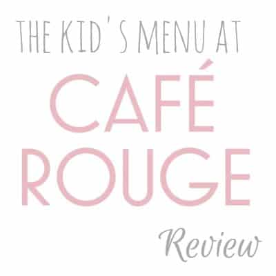Cafe Rouge review