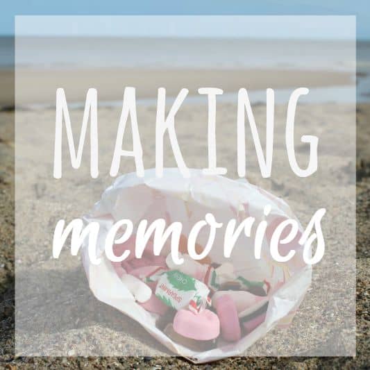 Making memories on the beach*