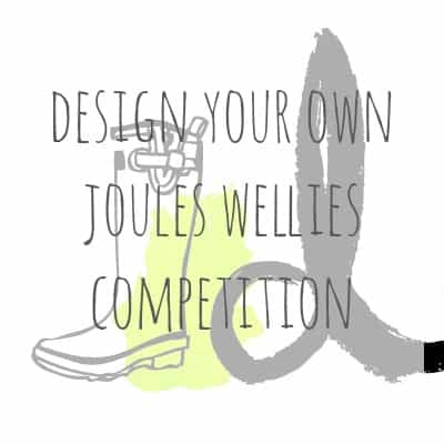 Design your very own pair of Joules wellies and win!