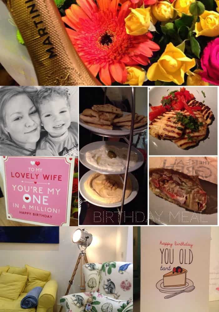 Birthday collage