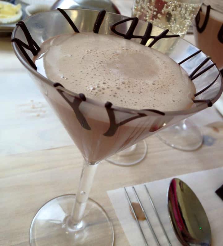 Chocolate cocktail