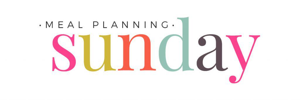 Meal Planning Sunday