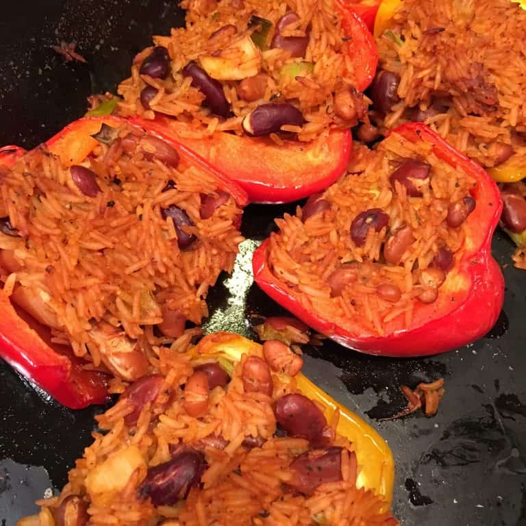 spicy stuffed peppers