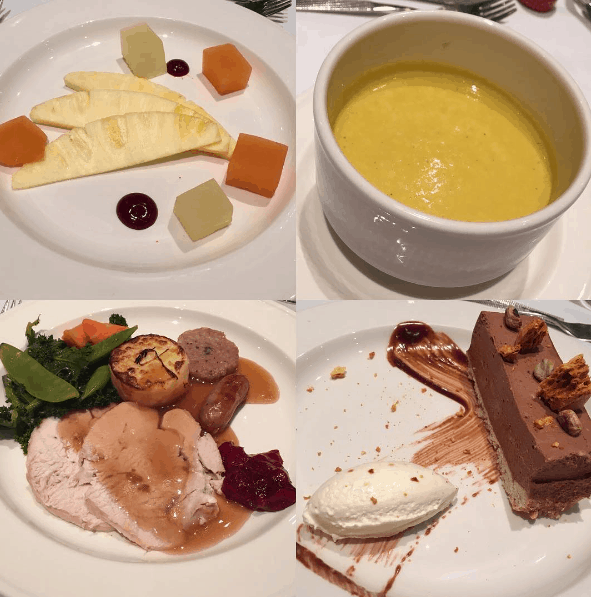 Four course meal from The Fairlawns Hotel and Spa 