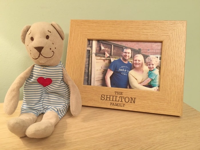 Engraved photo frame Dust and Things