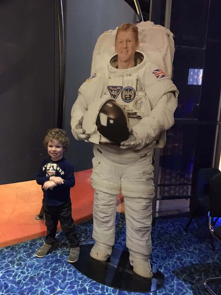 Tim Peake cut out