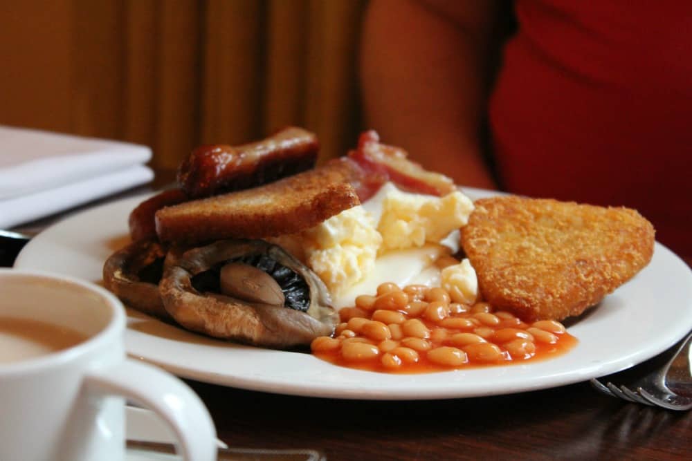 Worsley Park Marriott Hotel breakfast