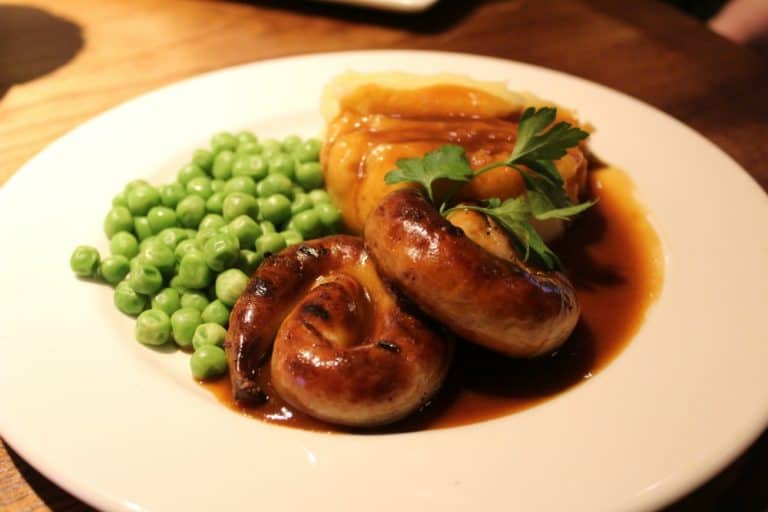 Grilled sausage wheel