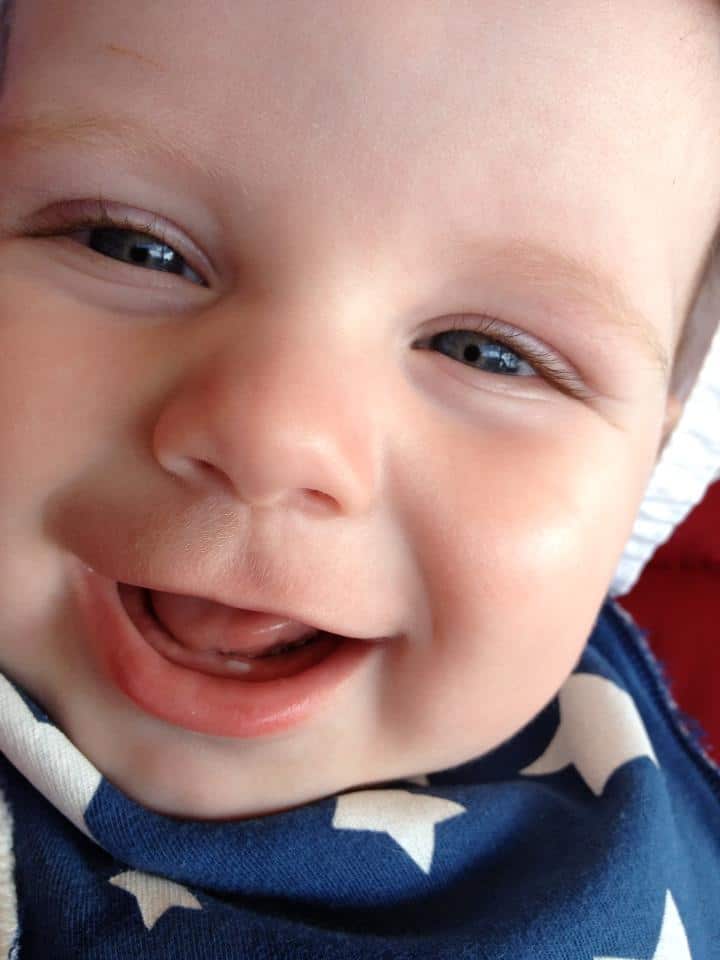 First tooth 