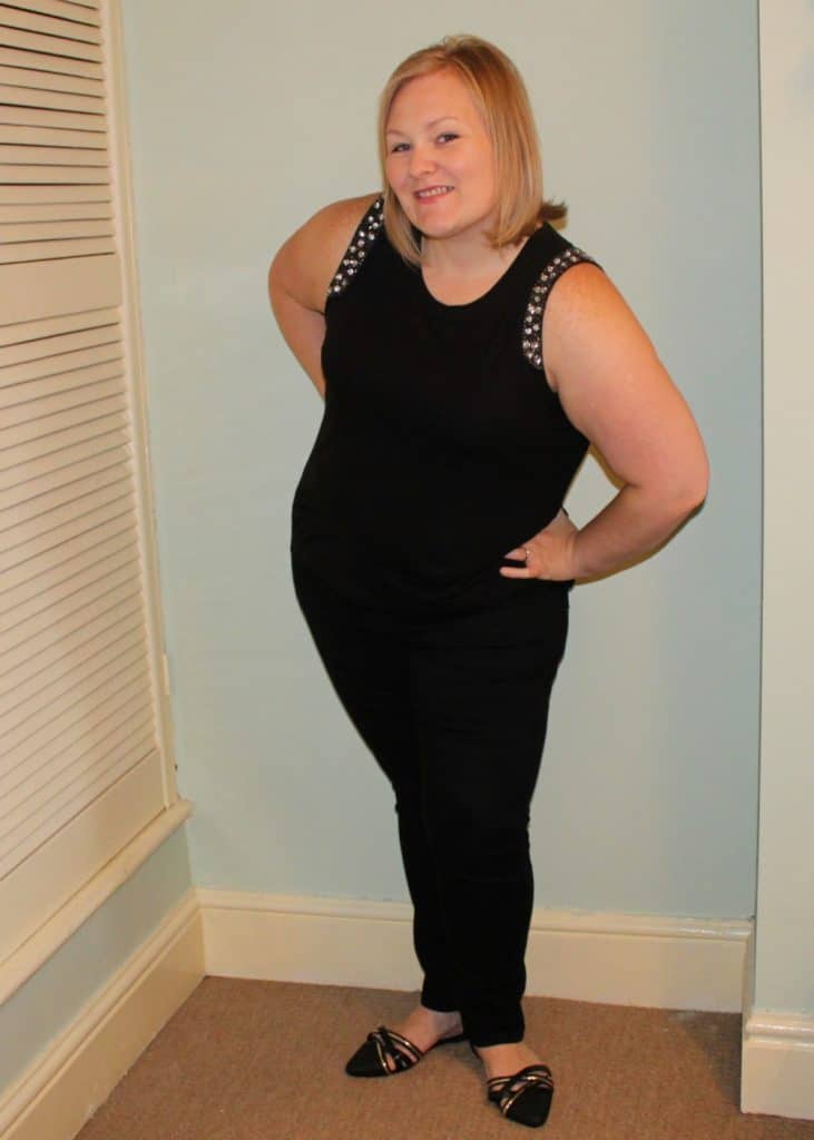 Simply Be going out outfit