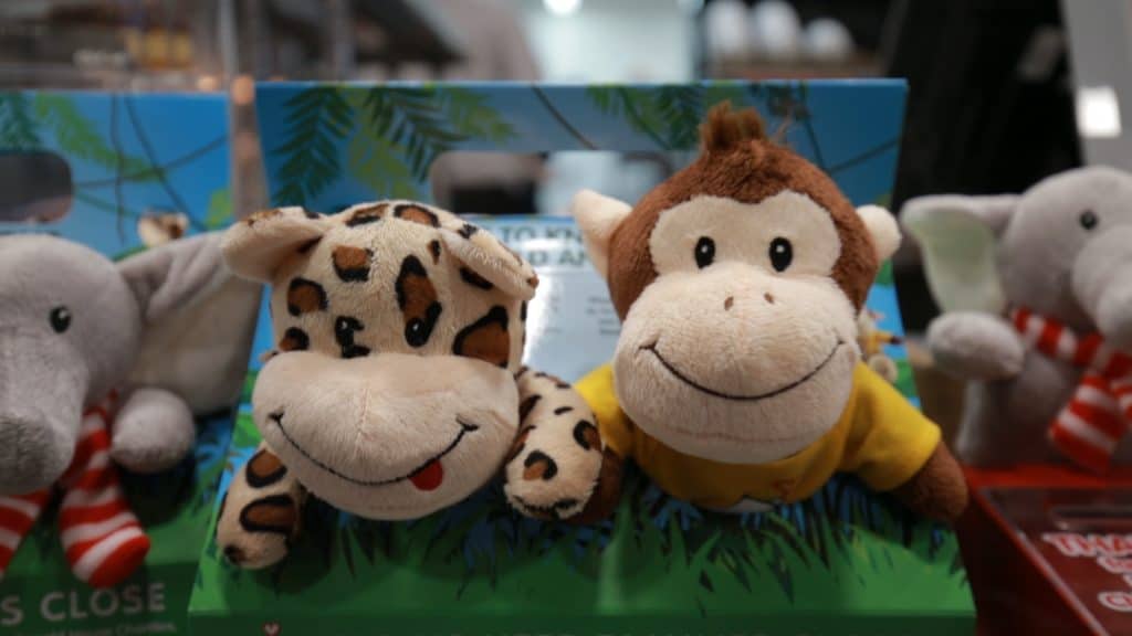McDonald's RMHC jungle soft toys