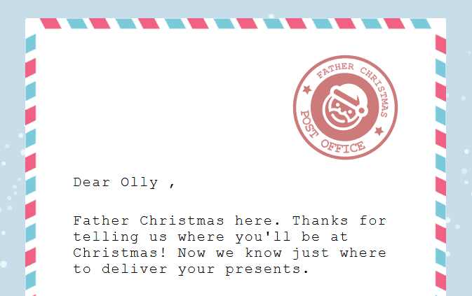 Reroute Santa