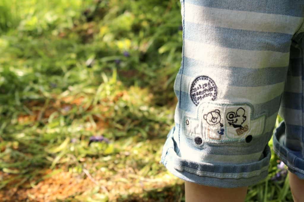 The Essential One Bailey Bear denim shorts