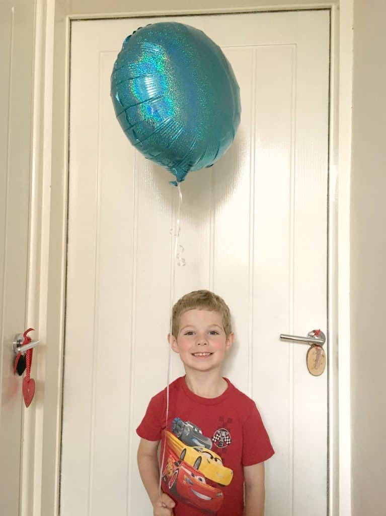 Blue balloon