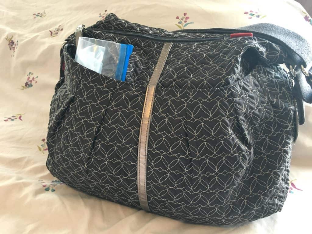 Bacofoil Zipper Bag Changing Bag