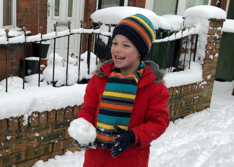 Olly snow day December 2017