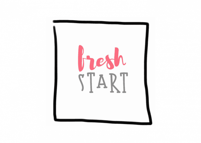 fresh start