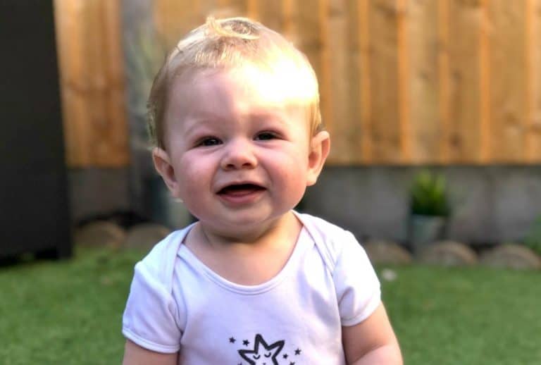 Freddie nine months old