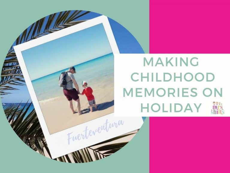 Making childhood memories on holiday