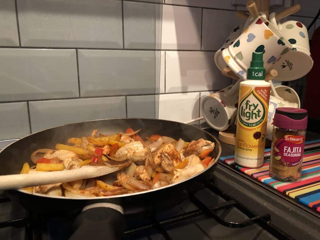 Frylight Chicken Fajitas