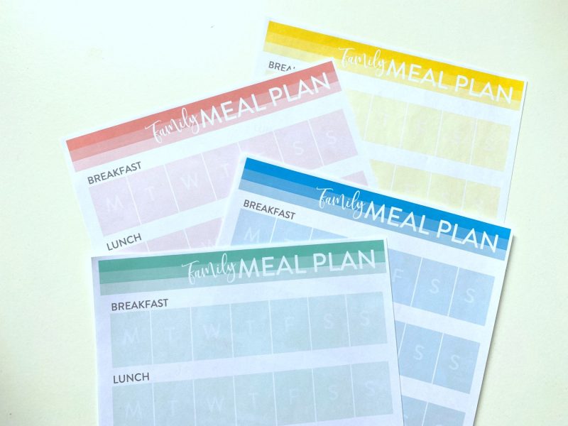 Meal Planning Monday