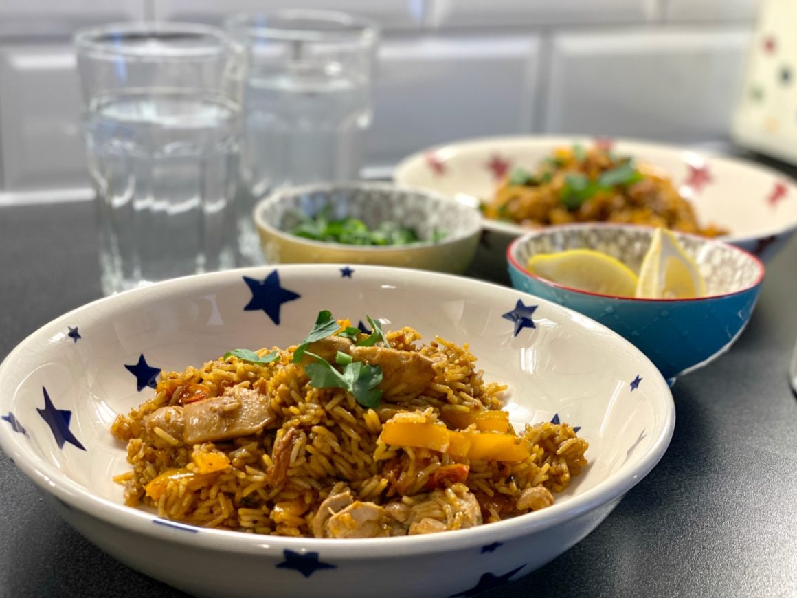 Chicken and Chorizo Rice