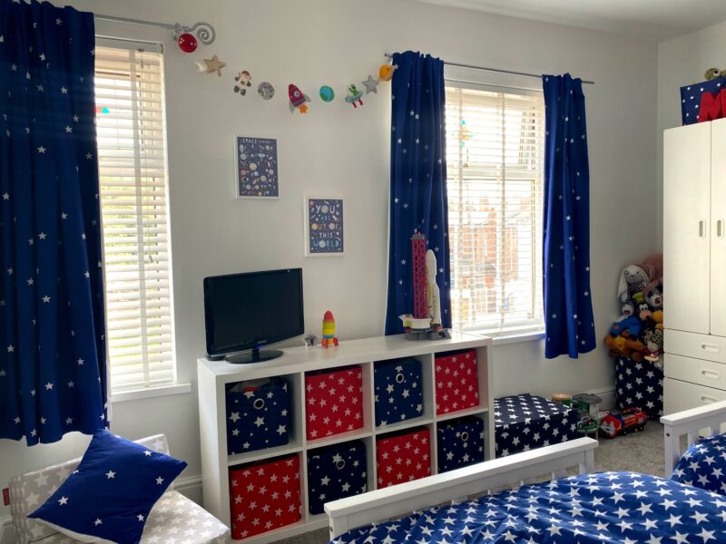 space themed bedroom