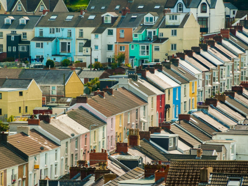 row of houses