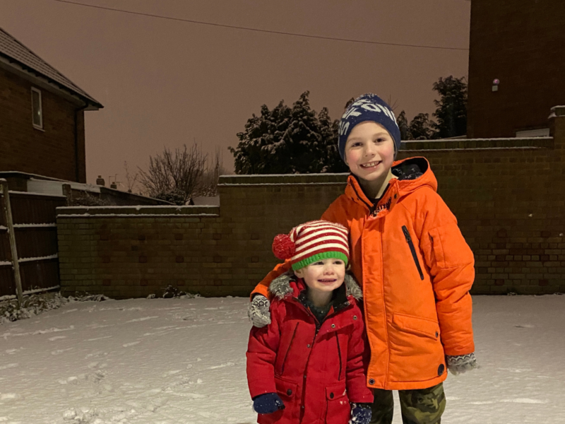 January snow 2021