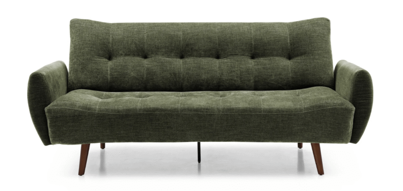 green sofa 